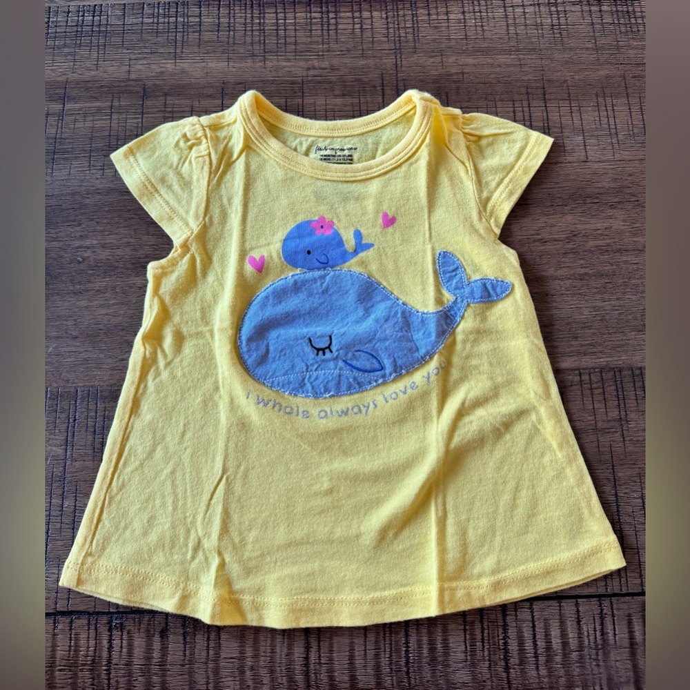 FIRST IMPRESSIONS | Toddler Whale-Print Short Sleeve T-Shirt - 18 Months